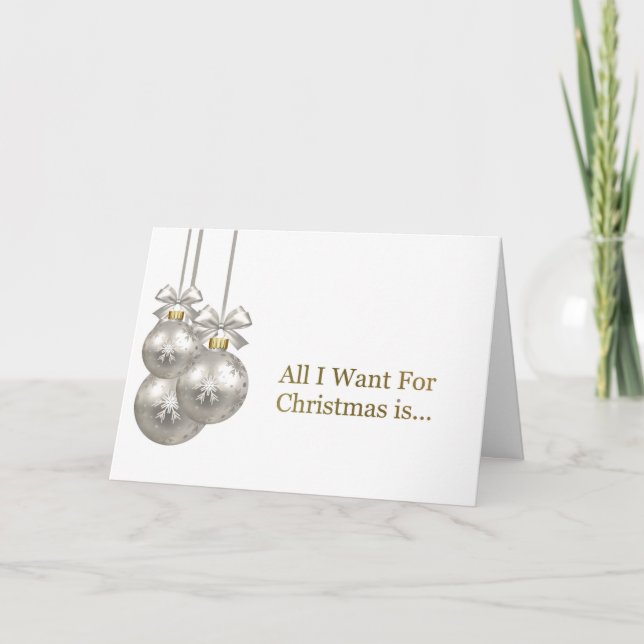 Alles, was ich zu Weihnachten Wollte, ist Romantik (Vorderseite)