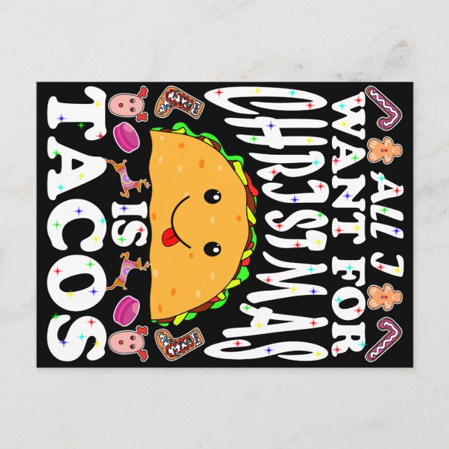 Alles, was ich zu Weihnachten Wollte, ist Tacos (Vorderseite)