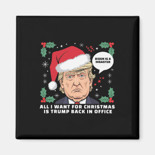 Alles, was ich zu Weihnachten Wollte, ist Trump im Magnet