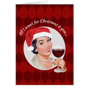 Alles, was ich zu Weihnachten wollte, ist Wein.