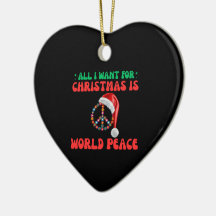 Alles, was ich zu Weihnachten Wollte, ist Weltfrie