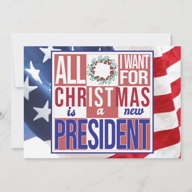 Alles, was ich zu Weihnachten Wollte New President (Vorderseite)