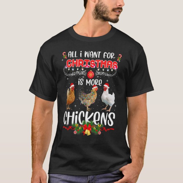 Alles, was ich zu Weihnachten Wollte, sind mehr Hü T-Shirt (Vorderseite)
