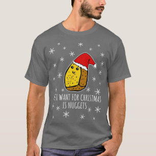 Alles, was ich zu Weihnachten Wollte, sind Nuggets T-Shirt