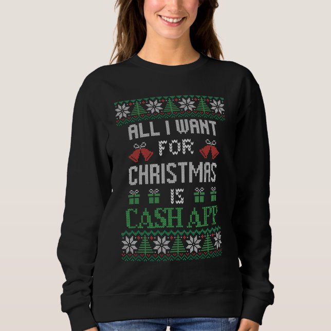Alles, was ich zu Weihnachten wollte Sweatshirt (Vorderseite)