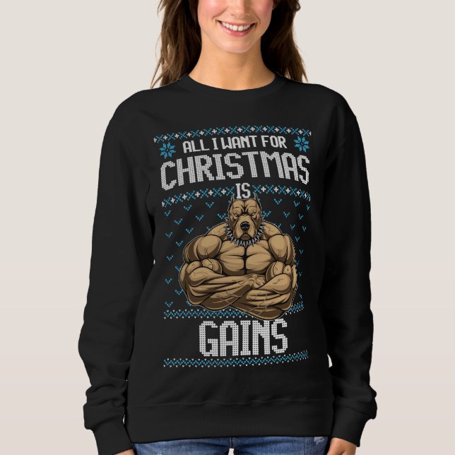 Alles, was ich zu Weihnachten Wollte, wenn gewinnt Sweatshirt (Vorderseite)
