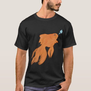 Alles, was mich interessiert, ist Angeln – Minim T-Shirt