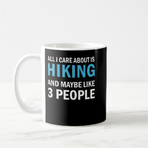 Alles, was mir am Herzen liegt, ist Wandern Kaffeetasse