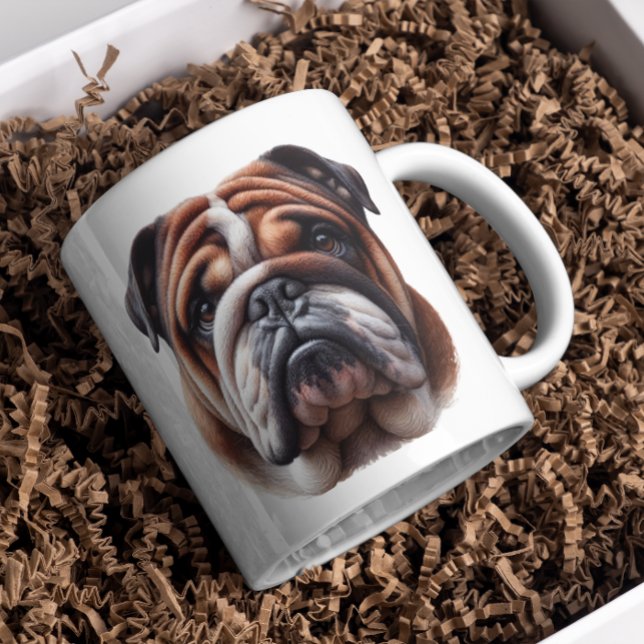 Alles, was Sie brauchen, ist Liebe und ein Bulldog Kaffeetasse (Von Creator hochgeladen)