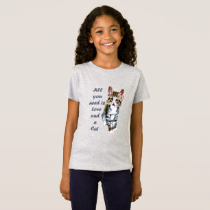 Alles, was Sie brauchen, ist Liebe und ein CAT-Spa T-Shirt