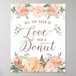 Alles, was Sie brauchen, ist Liebe und ein Dessert Poster