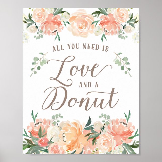 Alles, was Sie brauchen, ist Liebe und ein Dessert Poster (Vorne)