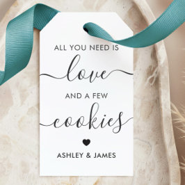 Alles was Sie brauchen ist Liebe und ein paar Cook Geschenkanhänger