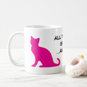 Alles, was Sie brauchen, ist Liebe und eine komisc Kaffeetasse