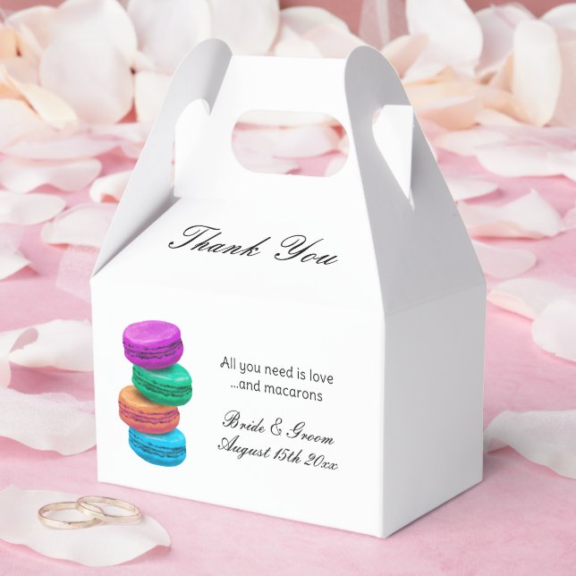 Alles was Sie brauchen ist Liebe und eine maßgesch Geschenkschachtel (Hochzeit)