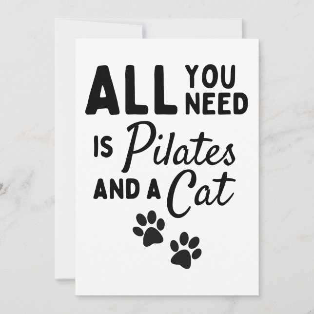 Alles, was Sie brauchen, sind Pilze und eine Katze Karte (Vorderseite)
