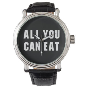 ALLES, WAS SIE ESSEN KÖNNEN ARMBANDUHR