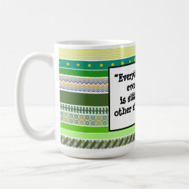 Alles, was Sie je gewollt haben, Grün fördern Kaffeetasse