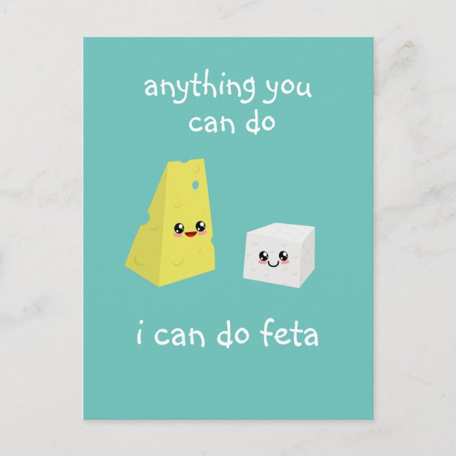 Alles, was Sie tun können Postkarte (Vorderseite)