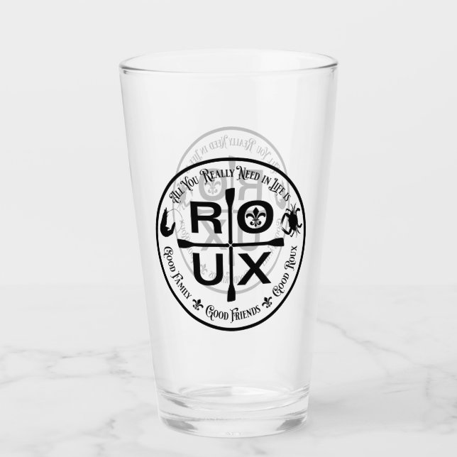 Alles, was Sie wirklich im Leben brauchen, ist ... Glas (Vorderseite)