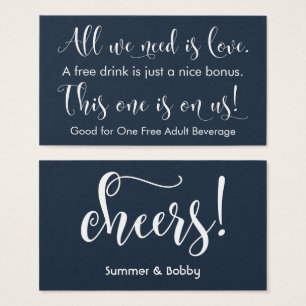 Alles was wir brauchen ist Liebe, Navy Free Drink 