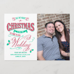 Alles, was wir Save the Date zu Weihnachten Gewoll