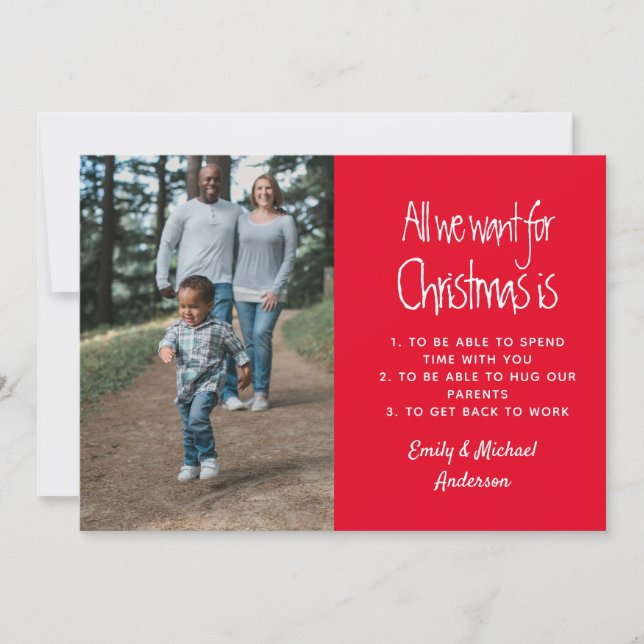 Alles, was wir zu Weihnachten Gewollt haben, ist d (Vorderseite)
