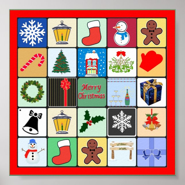 Alles Weihnachten Poster (Vorne)