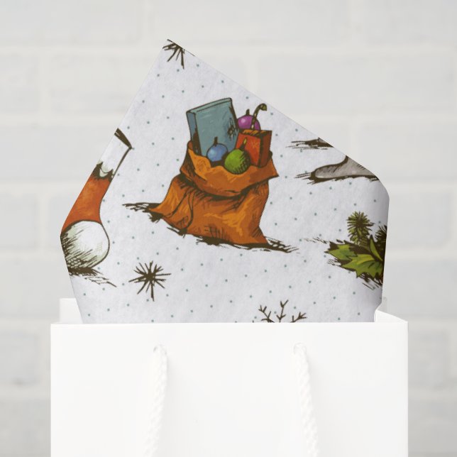 Alles Weihnachten Seidenpapier (Geschenktüte)