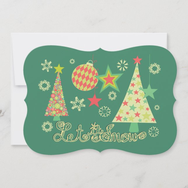 Alles Weihnachtsfeiertag Feiertagskarte (Vorderseite)