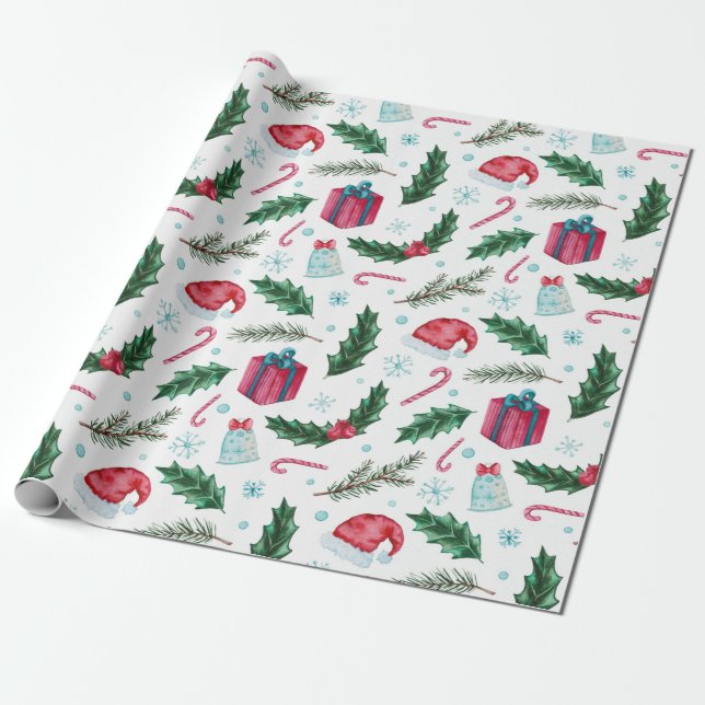 alles Weihnachtspapier Geschenkpapier (Ungerollt)