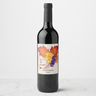 alles Wein Weinetikett