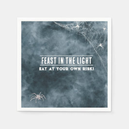 Alles Weißbuch zum Halloween-Party Napkins Serviette