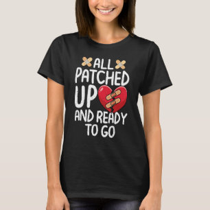 Alles wieder geflickt offene Herzoperation Wiederh T-Shirt
