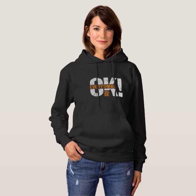 Alles wird gut sein hoodie (Vorne ganz)