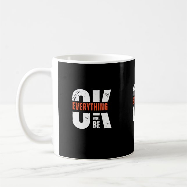 Alles wird gut sein kaffeetasse (Links)