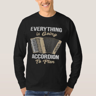 Alles wird in die Tat umgesetzt, um Musik zu plane T-Shirt