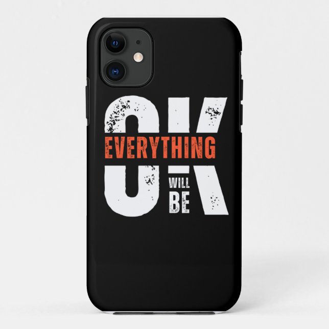 Alles wird ok Mobile Cover (Rückseite)