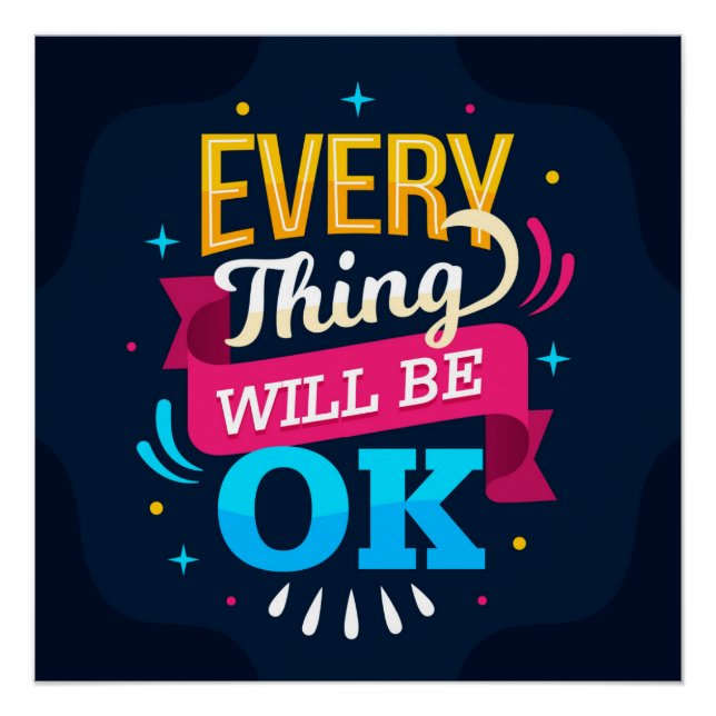 Alles wird okay sein poster (Vorderseite)