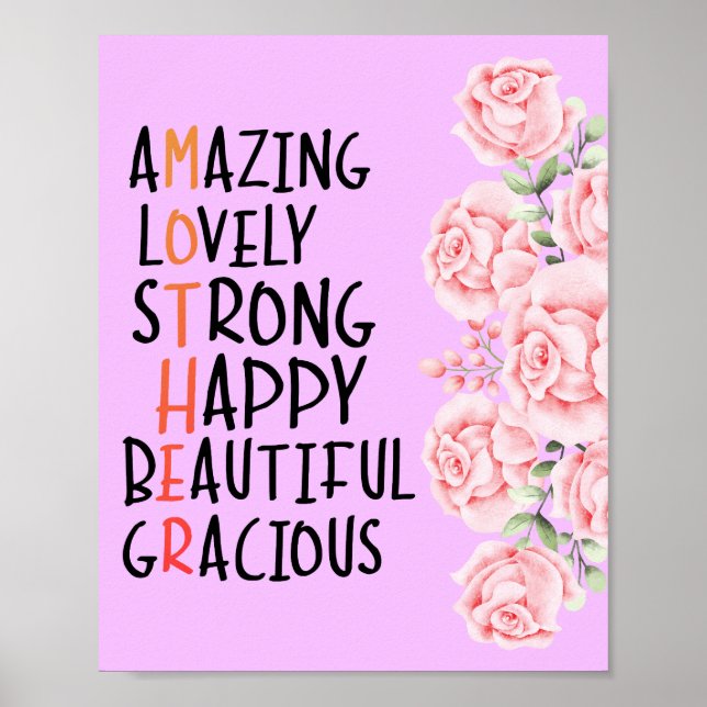 Alles, wofür Mutter steht Poster (Vorne)