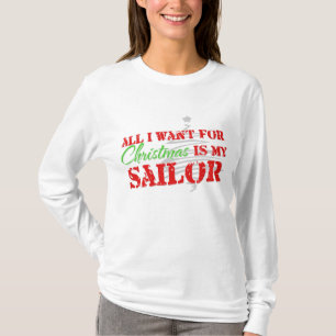 Alles zu Weihnachten gewollt - Sailor T-Shirt