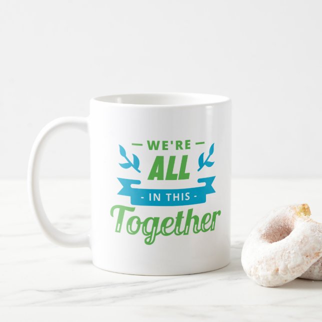 Alles zusammen kaffeetasse (Mit Donut)