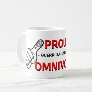 Allesfresser-Motto Kaffeetasse