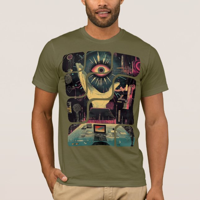 Alleskönnender männlicher T - Shirt (Vorderseite)