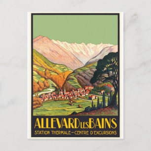 Allevard, Les Bains, Frankreich Postkarte