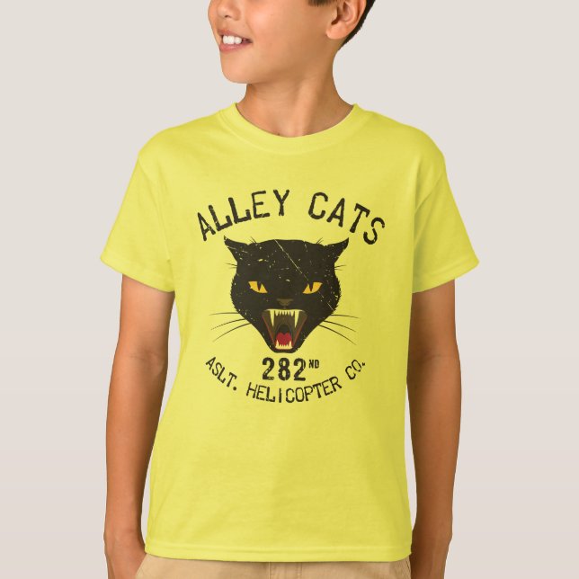 Alley Cats Vintage Emblem T-Shirt (Vorderseite)