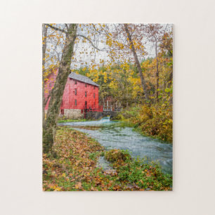 Alley Mill im Herbst Jigsaw Puzzle
