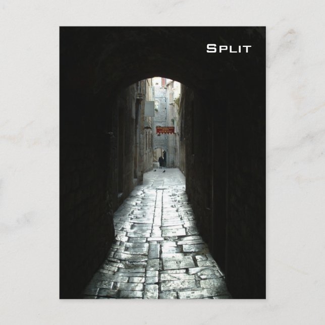 Alley Postkarte (Vorderseite)