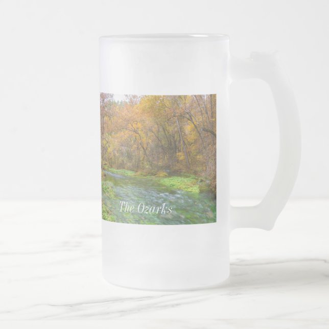 Alley Spring Herbst Wasser Mattierte Glass Bier Ta Mattglas Bierglas (Rechts)