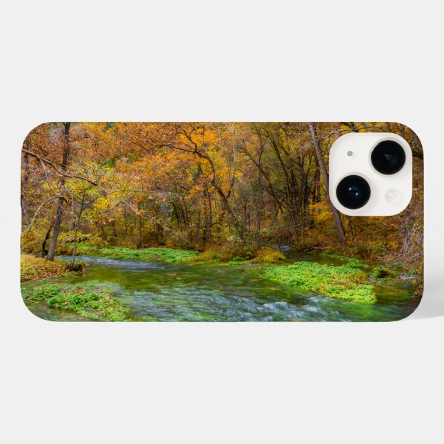 Alley Spring Herbst Water Case-Mate iPhone Case (Rückseite (Horizontal))